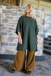 Grøn Tunika Whisper Grøn Base Stripe