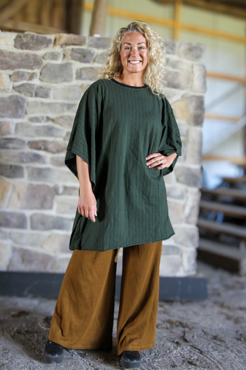 Grøn Tunika Whisper Grøn Base Stripe