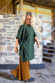 Grøn Tunika Whisper Grøn Base Stripe