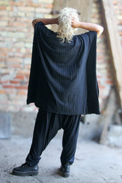 Black Tunic Whisper Black Base Stripe