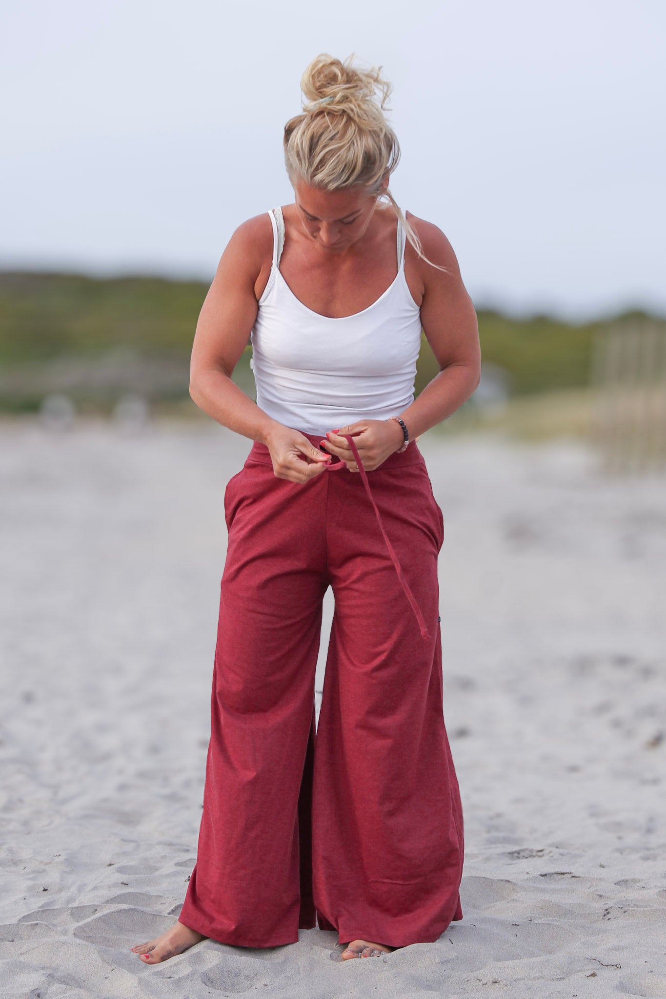 Lahina Pant Weinrot