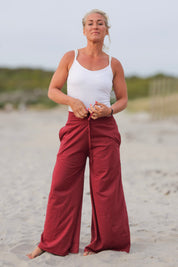 Lahina Pant Weinrot