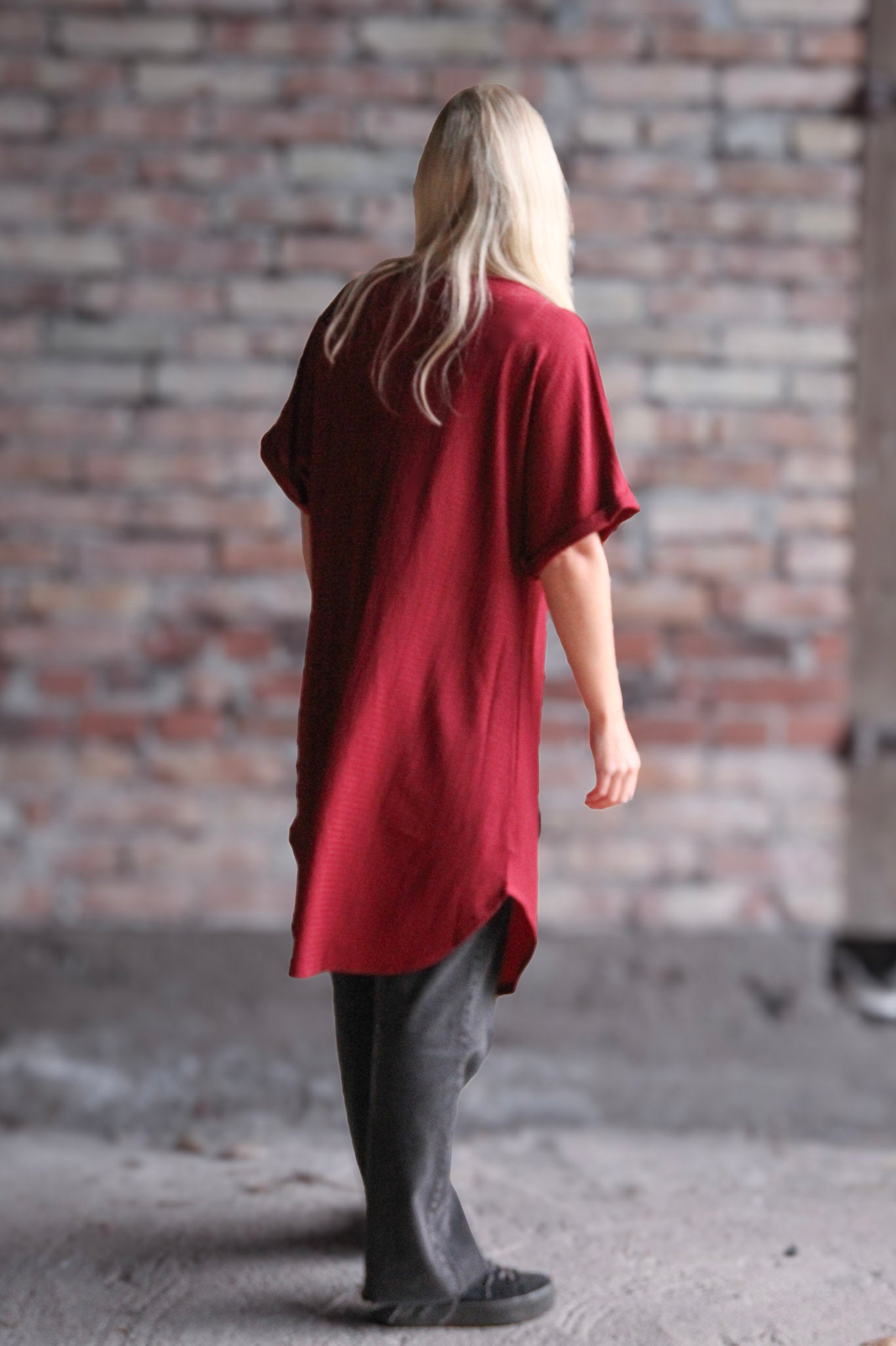 Vinröd Klänning Julia Maroon