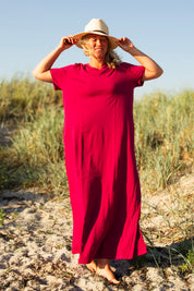 Burgundy mekko Milly Maroon