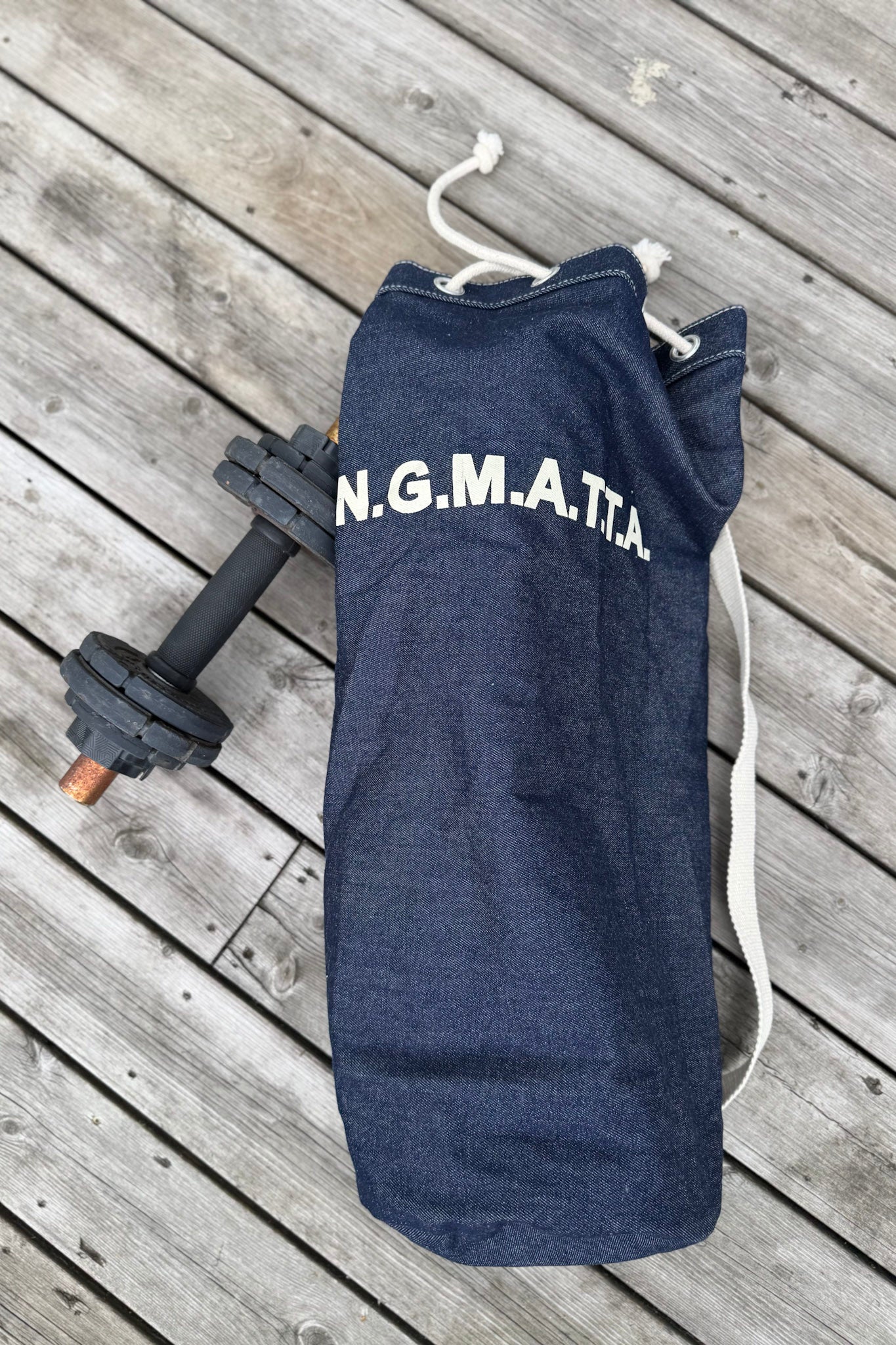 Yoga Bag Denim Blue