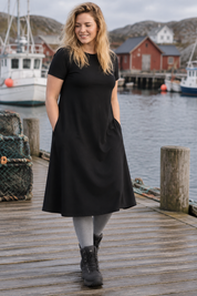 Ballerina Midi framifrån på kajen