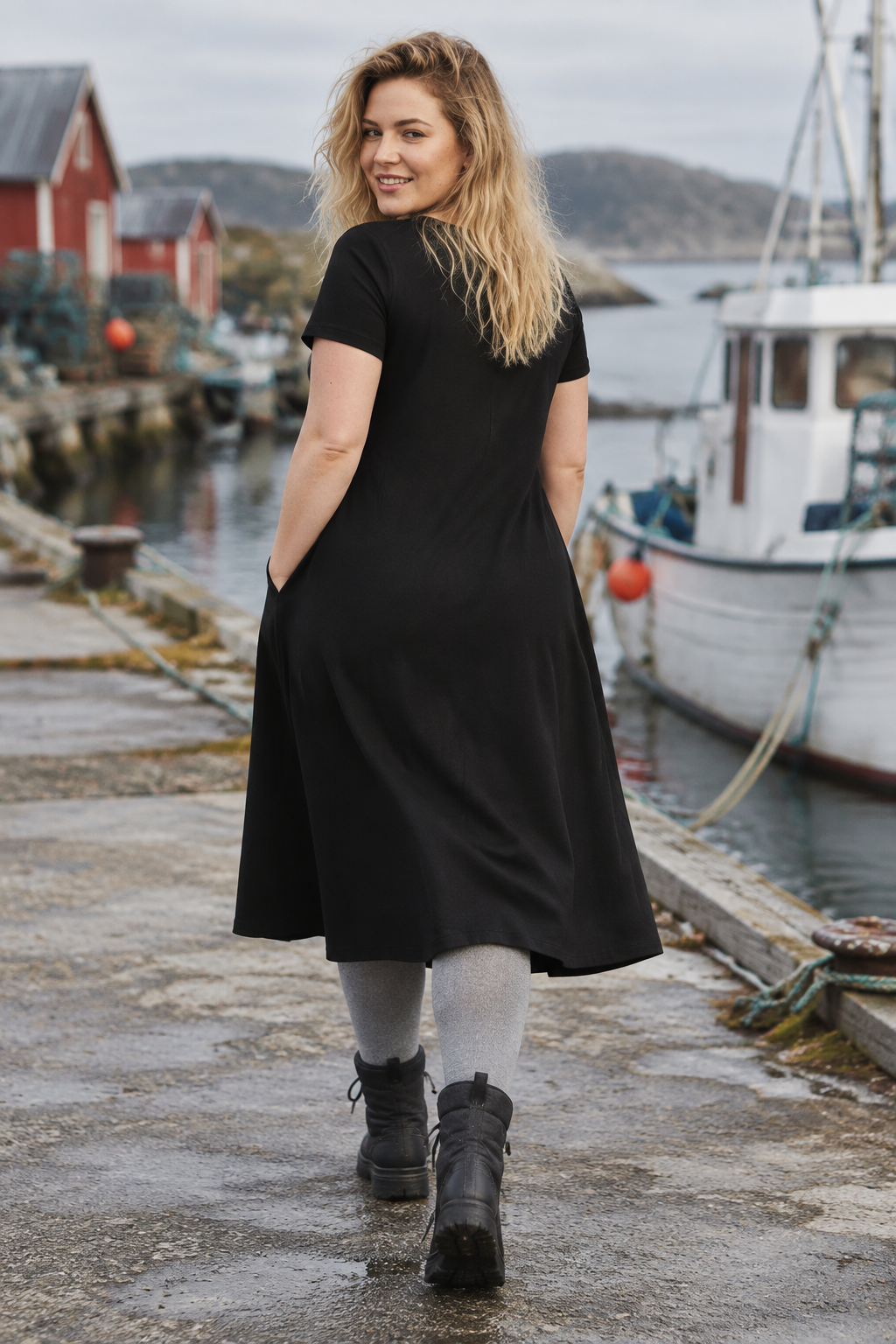 Ballerina Midi snett bakifrån