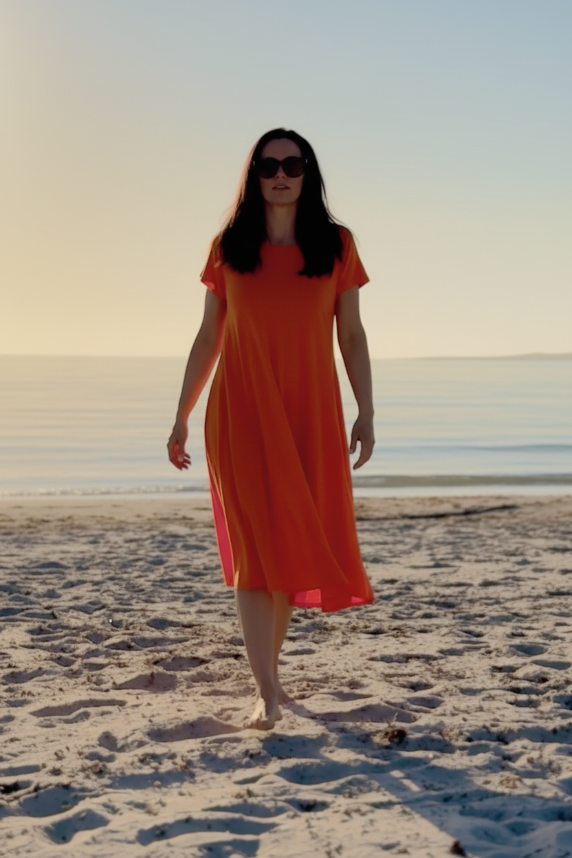 Ballerina Orange Front