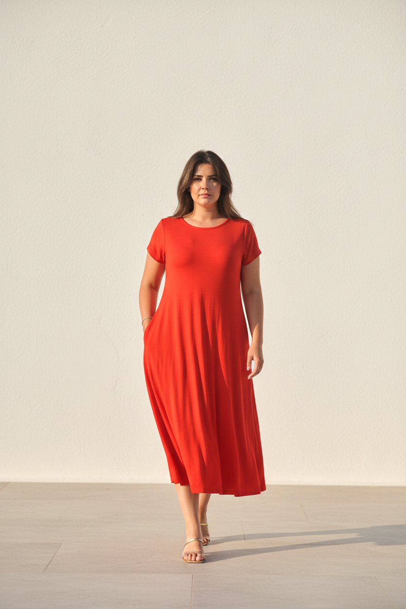 Ballerina Red – Walking