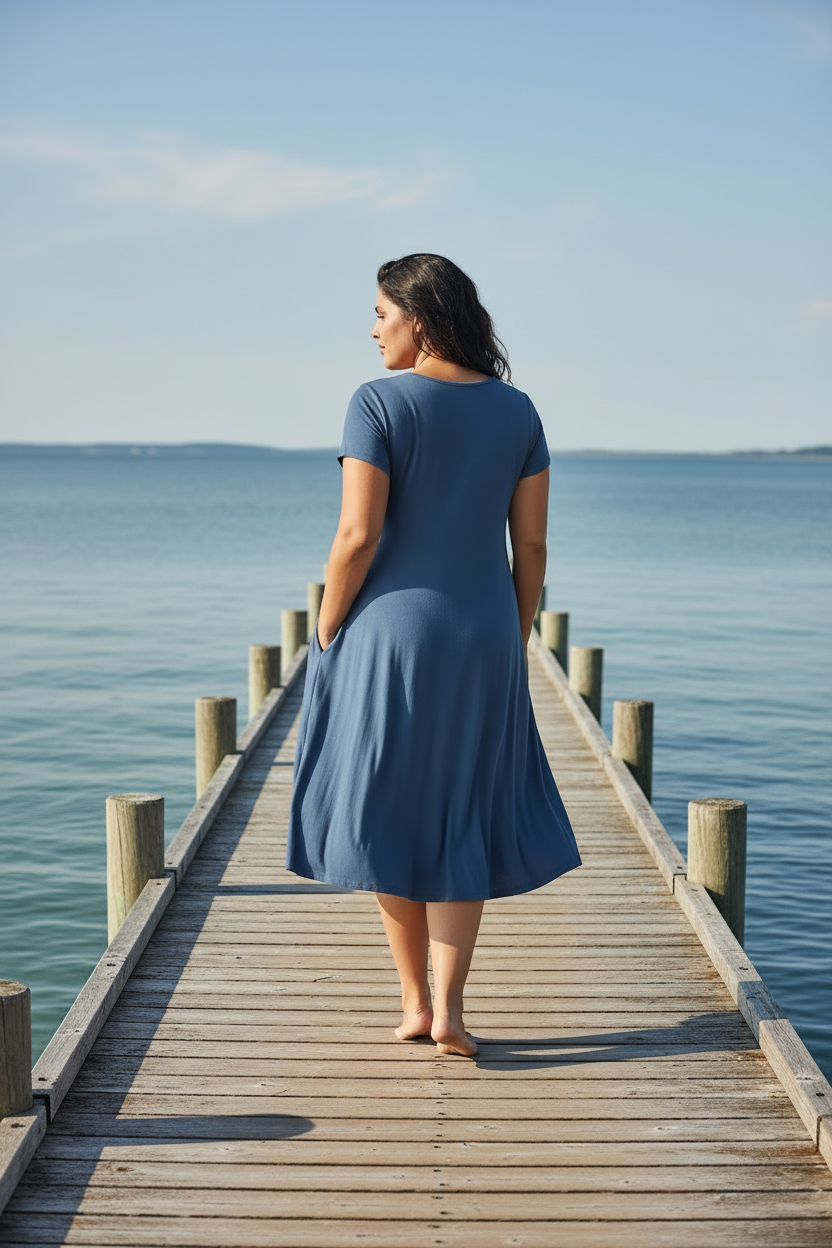 Ballerina Steel Blue - Pier