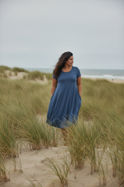 Ballerina Steel Blue - Sand Dunes