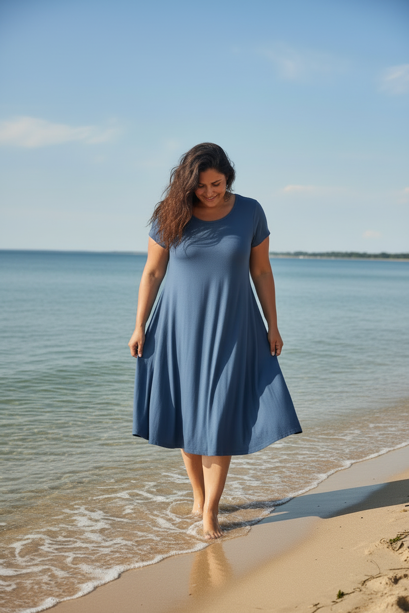 Ballerina Steel Blue - Water Edge