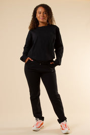 Zwarte joggingbroek Bufana Zwart