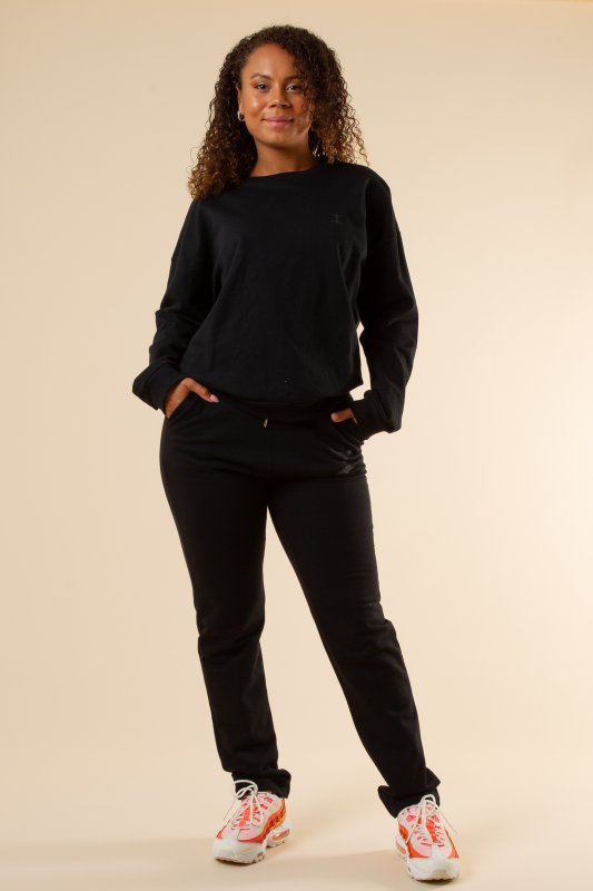 Zwarte joggingbroek Bufana Zwart