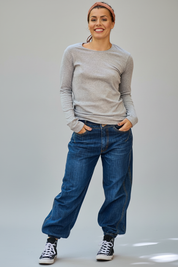 Mörkblå Jeans Grimeton Dark Blue