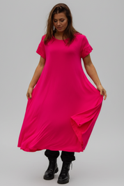 Rosa Kleid Ballerina Rosa