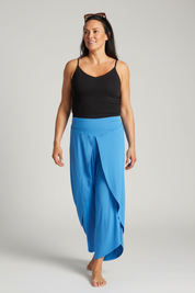 Blå Byxa Layer Pant Blue