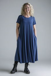 Blue Dress Ballerina Original Insignia Blue