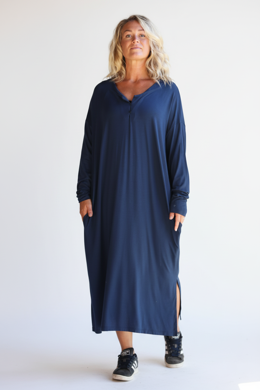 Blue Dress Linn Insignia Blue
