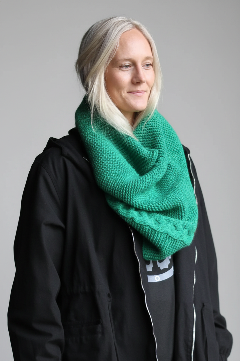 Grön Halsduk Ingrid Green