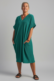 Green Dress Quarts Lenolium Green