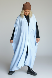 Light Blue Kaftan Dress Olinda Sky Blue