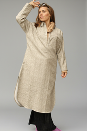 Light Grey Denim Shirt Daly Light Grey