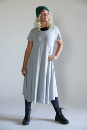 Ljusgrå Klänning Ballerina Original Limited Light Grey