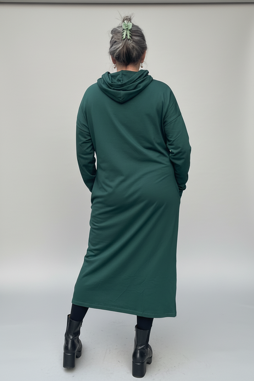 Mörkgrön Klänning Polo Kaftan Dark Green