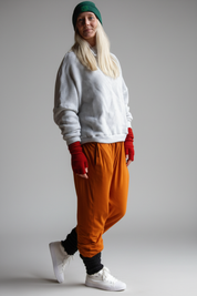 Rostfärgad Byxa Pockety Rust