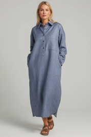 Light Blue Denim Shirt Daly Light Blue