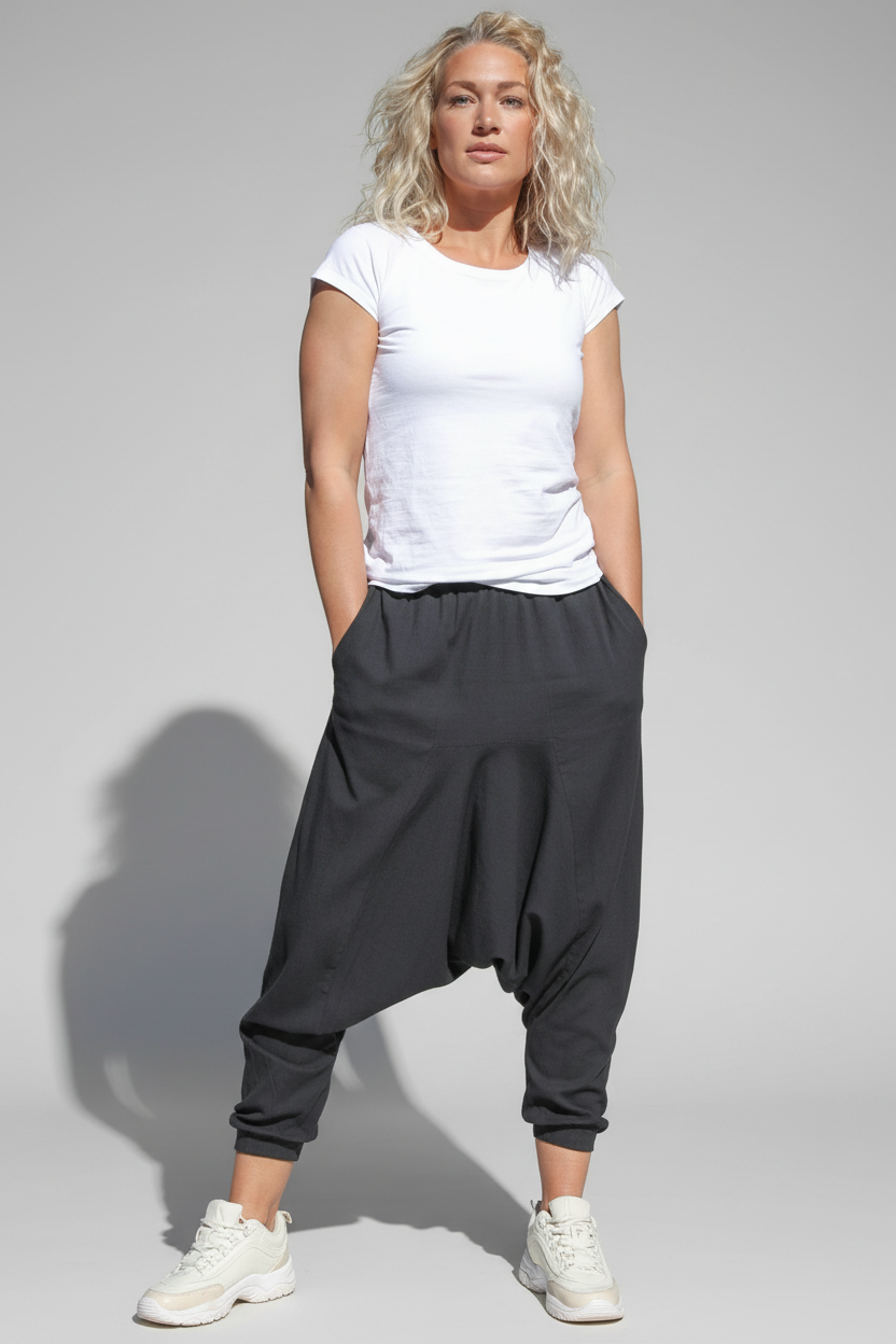 Svart Haremsbyxa Yogi Black