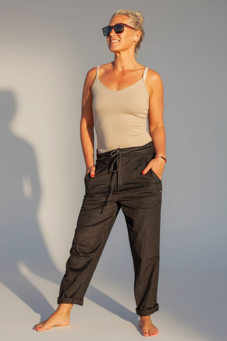 Black Trousers Kaimana Black