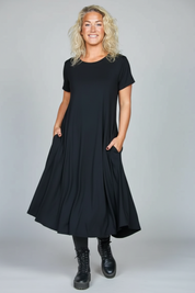 Svart Klänning Ballerina Original Black