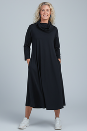 Svart Klänning Ballerina Polo Black