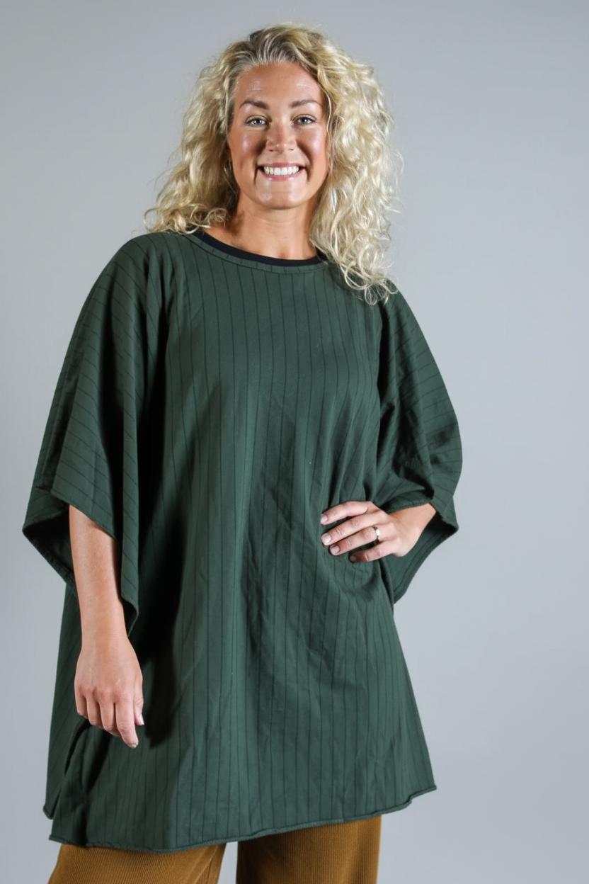 Grön Tunika Whisper Green Base Stripe
