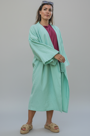 Turkoosi Kimono Summerdays Happy Turquoise