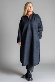 Dark Grey Denim Shirt Daly Dark Grey