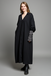 Svart Sahara Cotton Longsleeve Black