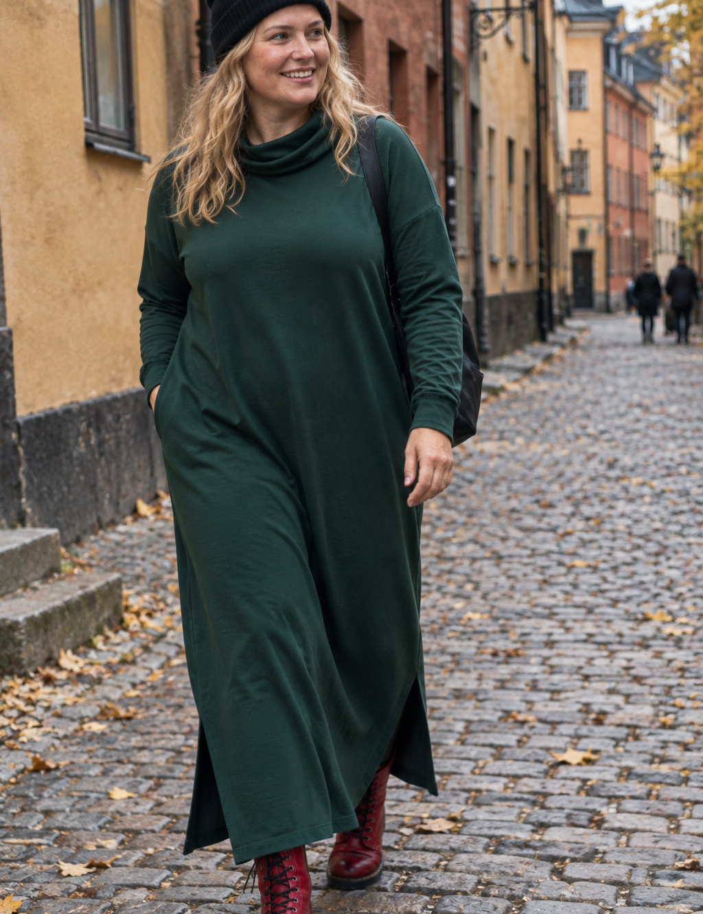 Grön poloklänning i Gamla stan, bild 3