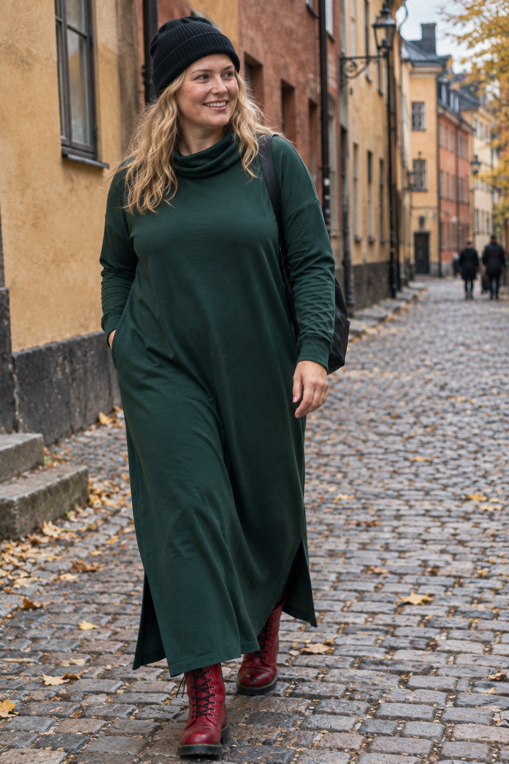 Grön poloklänning i Gamla stan, bild 3