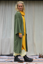 Green Kimono Warm Green