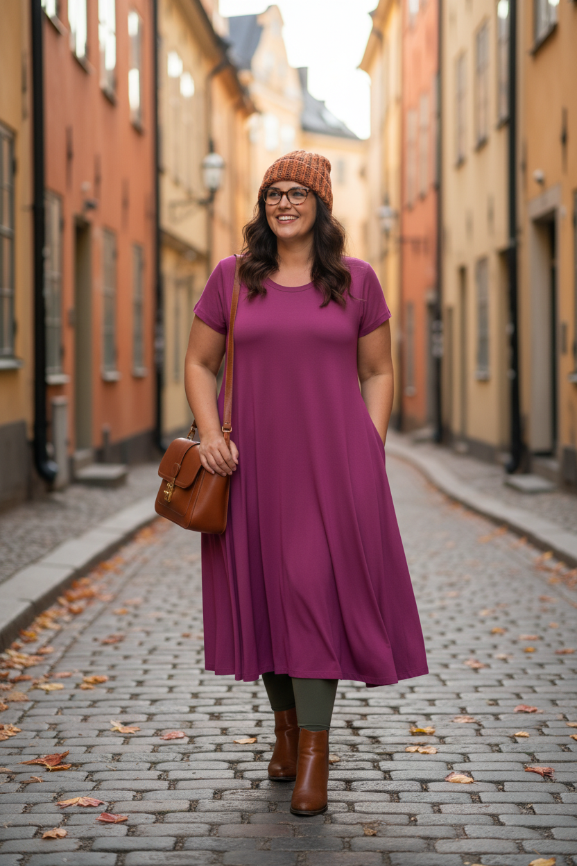 Höst - mössa och handväska