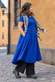 Klarblå Ballerina från sidan