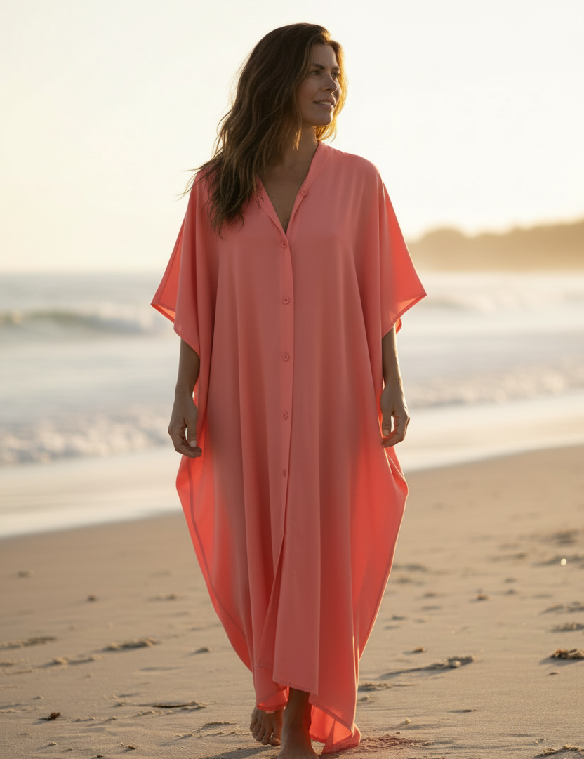 Korallrosa stängd 1