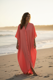 Korallrosa stängd 2