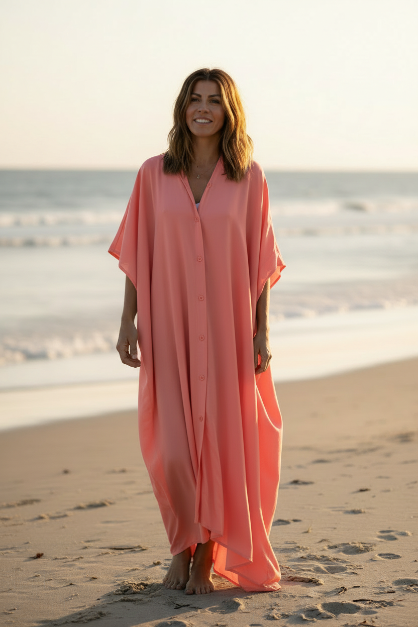 Korallrosa stängd 4