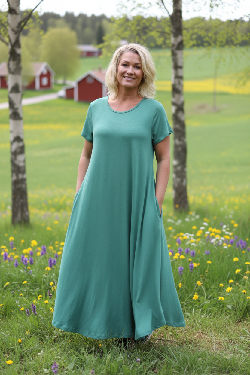 Landsbygd i vårblom