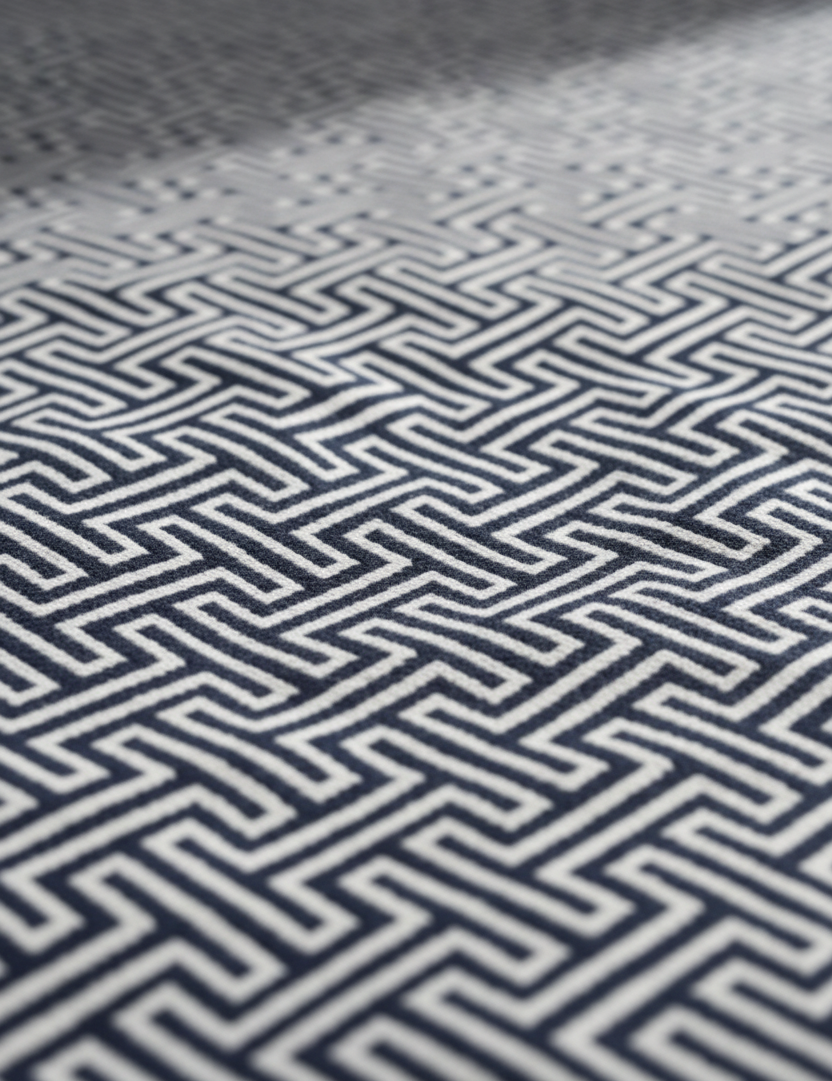 NÄRBILD - Detaljer på korgflätsmönstret