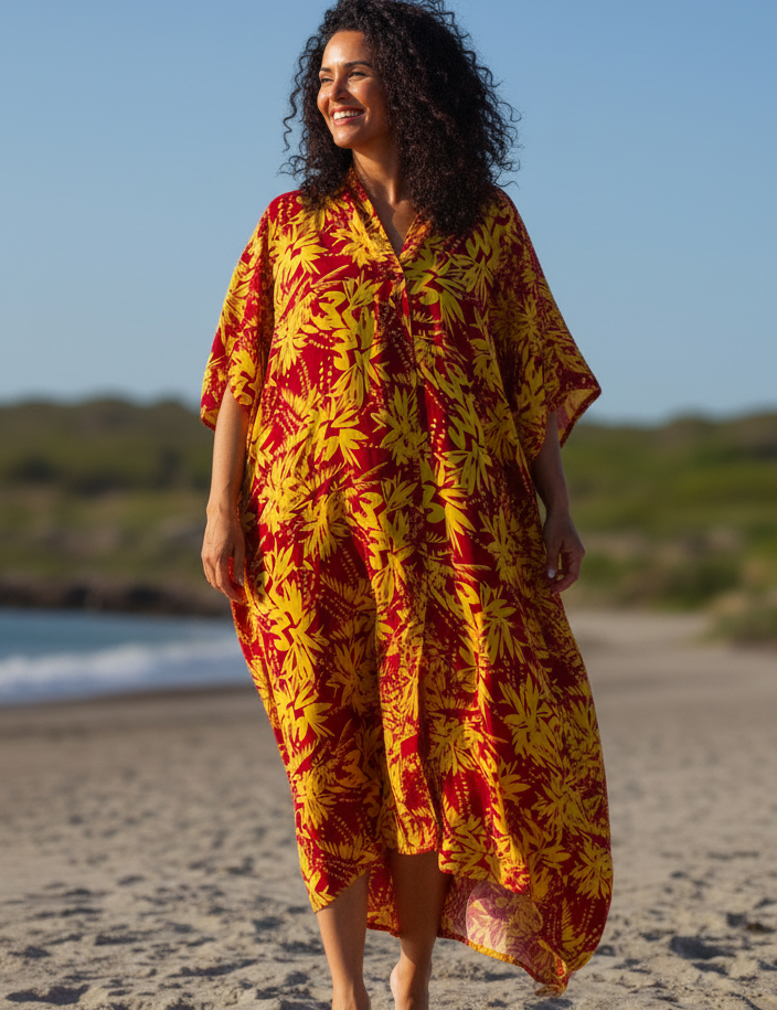 Plus size glad och leende